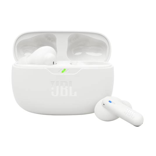 JBL Wave Beam 2 - White - True Wireless Noise Cancelling Earbuds - Hero image number null